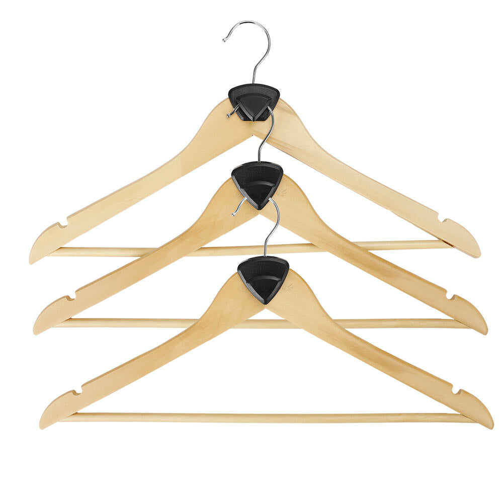 36 Piezas Ganchos para Perchas de Plástico - Mini Organizador Clip para Colgar y Optimizar Espacio en el Armario